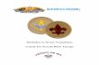 Webelos to Scout Transition Troop Guide - New Birth of Freedom … … · Webelos leaders go through Scoutmaster Leader Specific Training and Introduction to Outdoor Leader Skills.