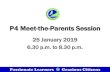 P4 Meet-the-Parents Session · Uniquely P4 3. Values in Action (VIA) –Project Buddy Clean 4. Beyond School: Heritage Visit –Kampong Glam P4 Overseas Learning Journey –Trip to