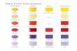 Stain Color Conversions - Glaser Ceramics · Stain Color Conversions Doc Holliday Duncan Mayco Dona's Hues DH-01 Daffodil OS434 Lemon Peel SS111 Brightest Yellow D-174 Sunflower DH-02
