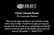 Christ Church South · 2020-06-18 · For our sake he was crucified under Pontius Pilate; he suffered death and was buried. On the third day he rose again in accordance with the Scriptures;