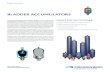 BLADDER ACCUMULATORS - Моторимпекс Accumulators-Bladder.pdf · Bladder Accumulators features and Benefits Bottom Repairable TBR SERIES The TBR series, available in 3000
