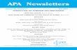 NEWSLETTER ON FEMINISM AND PHILOSOPHY€¦ · If you have an idea for a future issue of the APA Newsletter on Feminism and Philosophy, please contact the editor. As this issue demonstrates,