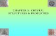 CHAPTER 3: CRYSTAL STRUCTURES & PROPERTIESamoukasi/CBE30361/Lecture_Density_Addition.pdf · • Rare due to poor packing (only Po [84] has this structure) • Close-packed directions