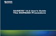 The EXPAND Procedure - Sas Institute · The EXPAND procedure converts time series from one sampling interval or frequency to another and interpolates missing values in time series.
