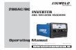 200AC/DC INVERTER · Breathing these fumes and gases can be hazardous to your health. 1. Keep your head out of the fumes. Do not breath the fumes. 2. If inside, ventilate the area