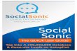 The QUICK User Guide - socialsoniccrm.netsocialsoniccrm.net/ssthanks/Social-Sonic-QUICK-User Guide-v3.01.pdf · The QUICK Social Sonic User Guide Before you dive into the software,