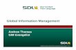 Global Information Management - SDLdownloadcentre.sdl.com/tridion/pdf/SDL-GIM-Chicago-2009...Global Information Management An essential business strategy for increasing global profits