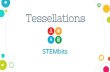 Tessellations - STEMbits › uploads › 9 › 1 › 2 › 8 › 9128444 › ... · Tessellations: History Tessellations have been around for a long time. In fact, tessellations have