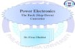 Power Electronics - Philadelphia University › academics › fobeidat › uploads... · The Buck (Step-Down) Converter Examlpe: A transistor dc chopper circuit (Buck converter) is