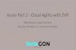 Azure Part 2 -Cloud Agility with ZVR...Azure Part 2 -Cloud Agility with ZVR Mike Nelson, Cloud Architect Shannon Snowden, Sr. Technical Architect. Digital Transformation. DVDs > Streaming