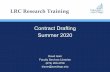 Contract Drafting Summer 2020catcher.sandiego.edu/items/...drafting-summer-2020.pdf · George W. Kuney& Donna C. Looper, Legal Drafting in a Nutshell (4th ed. 2016); LRC Reference
