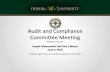 Audit and Compliance Committee Meetingfamu.edu/BOT/AC June 2019 Presentation.pdf• Athletics –Booster Financial Activities and Donor Accounting (BOT Policy 2005-18 –Section 5)