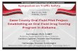 Dane County Oral Fluid Project TS 2018...Dane County Oral Fluid Pilot Project- Establishing an Oral Fluid Drug Testing Program in Alabama Curt Harper, Ph.D., F-ABFT Alabama Department
