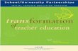 transformation · teacher education to support teacher candidate confidence and competence in meeting the needs of learners with exceptionalities. Dick Holland emphasizes the role