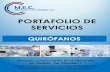 PORTAFOLIO DE SERVICIOSmediequiposdecolombiasas.com.co › Archivos › QUIROFANOS.pdf · 2019-02-05 · PORTAFOLIO DE SERVICIOS NUESTRA MISIÓN Somos una compañía especializada