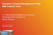 Examples of Asset Management Using BMS Analysis Tools€¦ · Stantec BMS - Overview. Developed from OBMS and MTQ BMS the latest BMS is Stantec’s 3. rd. BMS . 2. Overview. Stantec