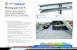 Keyjoint - Danley · 2015-07-17 · Keyjoint system facilitates greater control of joints in concrete slabs enabling loads to be transferred between adjoining slabs while allowing
