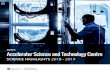 ASTeC Accelerator Science and Technology Centre › Gallery › ASTeC Highlights 2019.pdf · STFC and Teledyne e2v Collaboration PERSONAL PERSPECTIVES ABROAD ... shrinking them in