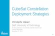 CubeSat Constellation Deployment Strategies › wordpress › wp-content › uploads › 201… · Deployment Strategies Christophe Vakaet Delft University of Technology 4th IAA Conference