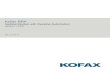 Kofax RPA Getting Started with Desktop Automation · Kofax RPA Getting Started with Desktop Automation e. Double-click the program point next to the "For Exclude first row" step to