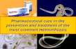 Pharmaceutical care in the prevention and treatment of the ... (engl).pdf · Tenia saginatus (bovine tapeworm ) Tenia solium (pork tapeworm ) Hymenolepis nana (dwarf tapeworm ) Echinococcus