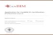 Application for CanBIM P1 Certification... · 2020-05-31 · APPLICATION FOR CanBIM P1 CERTIFICATION 3 1.0 APPLICATION & SUBMISSION GUIDELINES CanBIM P1 Certification (Professional