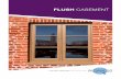 FLUSH CASEMENT - PVC-U Windows, Doors, Curtain Walling€¦ · Flush casement windows offer the perfect solution for planners in areas protected by conservation orders looking for