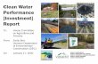 Clean Water Performance [Investment]...Jan 17, 2020  · Report Scope Part 1: Vermont Clean Water Investment Report Target Audience: Vermont State Legislature 2019 Performance Report