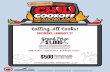 chili cook off sign up sheet 2018 - Meadowlands Racetrack cook off_sign up sheet 2018.pdf · CHILI COOKOFF I AM COMPETING IN THE: SALSA CONTEST (you may participate in both!) 1. There