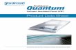 Product Data Sheet - ProTherm Quantum® vacuum insulation ... · ProTherm Quantum Pure Inverted Roof Insulation Handling and Installation (continued) Site work 3rd layer Install the
