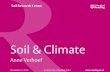 Soil & Climate - University of Reading · Soil & Climate Soil & Climate: Research Highlights •Soils and climate are linked by direct and indirect feedbacks •Ground-source heat