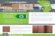 NATURAL RANGE styles - Weathertex · Cabots Aquadeck New Natural or Intergrain Enviropro Cedar Cyprus will closest match the original colour. If you choose to lighten the boards but