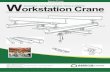 Anson Workstation Crane Catalogue · Monorail Workstation Crane Suspension monorail crane from the KBK workstation crane construction kit are the best solution for product line, overhead