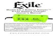 Model EX-1 Battery Keeper™ 6/12V Battery Charger …assets.sonicelectronix.com › manuals › retrosound › ex1battery...Model EX-1 Battery Keeper 6/12V Battery Charger Owner’s