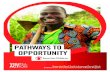 PATHWAYS TO OPPORTUNITY€¦ · EXECUTIVE SUMMARY. What is YiA? Launched in 2012, Youth in Action (YiA) was a six-year program implemented by Save the Children in partnership with