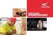 DERBY COLLEGE APPRENTICESHIPS€¦ · Why become an apprentice? It’s a sure way of getting into the workforce Earn while you learn Learn about a business from the bottom up while
