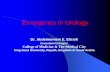 Emergency in Urology - KSUMSCksumsc.com/download_center/3rd/Females/1st Semester... · – Ovarian pathology (e.g., twisted ovarian cyst) ... Benign prostatic enlargement (BPE) due