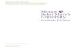 Mount Saint Mary's University BUSINESS • COUNSELING ... · letter of recommendation application checklist mount saint mary's university business • counseling psychology • creative