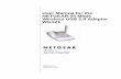 User Manual for the NETGEAR 54 Mbps Wireless USB 2.0 ...Certificate of the Manufacturer/Importer It is hereby certified that the Model WG121 wireless USB adapter has been suppressed
