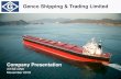 Genco Shipping & Trading Limiteds21.q4cdn.com/456963137/files/doc_presentations/2018/11/...This presentation contains forward-looking statements made pursuant to the safe harbor provisions