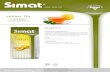HERBAL TEA - Simat Vending · 2017-01-20 · Tea Natural CONCENTRATED - WITHOUT SUGAR REF. 0048 PRODUCT DESCRIPTION Product adapted to the current consumption trends. Ideal for truly