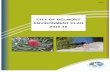 CITY OF BELMONT ENVIRONMENT PLAN 2010-15 · Water Quality Improvement Plan, funded by the Swan River Trust. Received $219,598 in grant funding for environmental restoration projects,