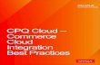 CPQ Cloud â€“ Commerce Cloud Integration Best Practices ... ... the direct sales (sales reps, inside