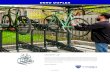 DERO DUPLEX - Dero Bike Racks · The Dero Duplex doubles the capacity of your bike parking area with secure, efficient, and orderly storage. Its staggered design means that bikes