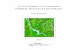 Town of Hinsdale, New Hampshire Natural Resources Inventory · 2016-01-20 · Natural Resources Inventory GIS Analysis Introduction 1 Introduction This “Natural Resources Inventory,