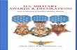 U.S. Military Awards & Decorations - Legal Help For …...MEDALS & DECORATIONS ORDER OF PRECEDENCE The General Order of Priority: While each service has its own order of precedence,