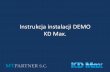 Instrukcja instalacji DEMO KD Max. - InteriCAD® · 1. Pobranie Demo Po kliknięciu w link pojawi się wersja demo do pobrania, należy wybrać: Zapisz plik. MTPARTNER S.C. Ciepłownicza