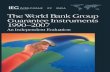 The World Bank Group Guarantee Instruments …88 3.1: The 2005 Proposal to Develop Synergies between the World Bank and MIGA Guarantees Figures 11 1.1 Structure of IBRD/IDA, IFC, and