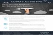 COMO SUCCESS TIPSmaterials.como.com › SuccessTips_Feedback.pdfCOMO SUCCESS TIPS Customer feedback is a gold mine of information for your business. Your app’s feedback button lets