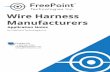 Wire Harness Manufacturers - Machine Monitoring · 2019-08-27 · Wire harness manufacturers operate a variety of machines that produce electrical harness assemblies to transmit either